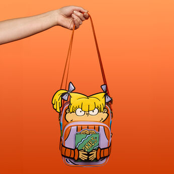 Rugrats Angelica Crossbuddies® Cosplay Crossbody Bag with Coin Bag, Image 2